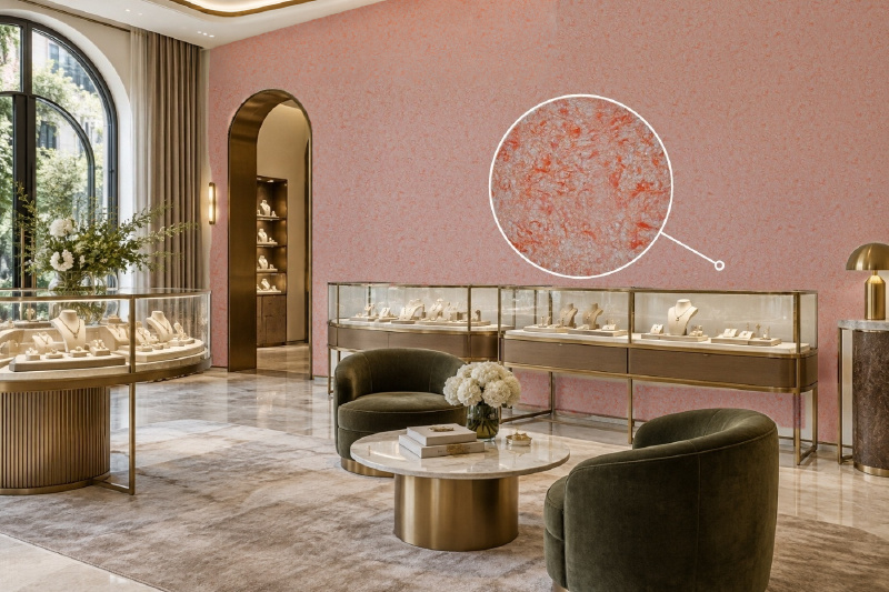 نمونه چیدمان پروژه تجاری